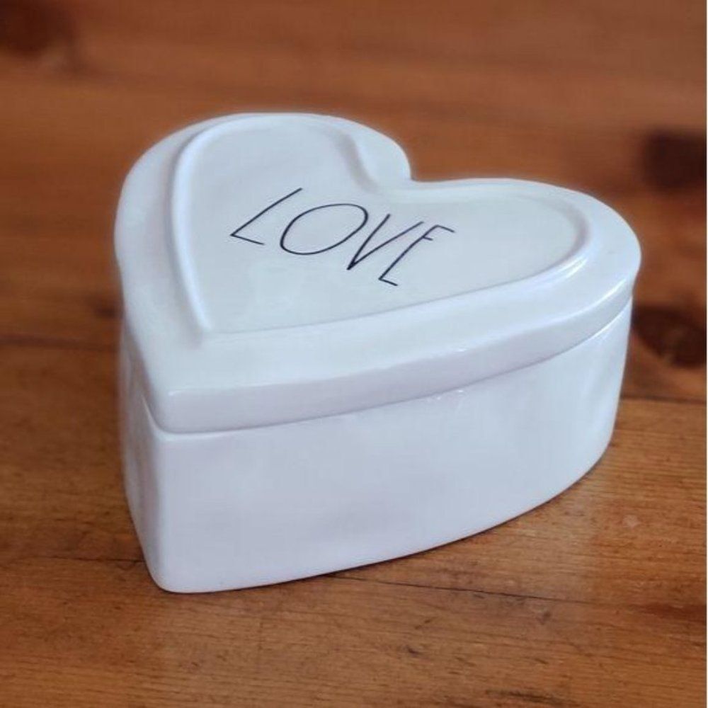 Rae Dunn Artisan Collection "LOVE" Jewelry Box